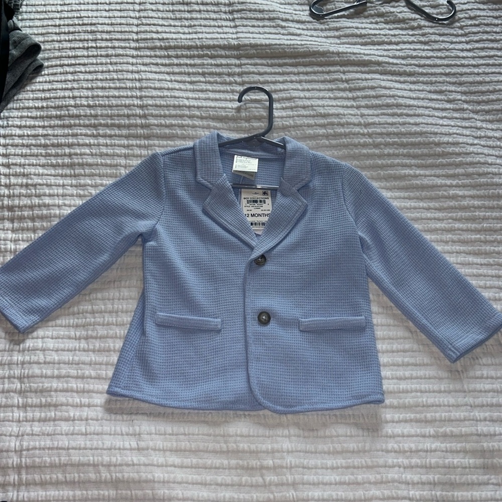 Baby blue blazer